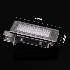 Lampi Led Dedicate Numar Inmatriculare Dacia Logan MCV III - Img 2
