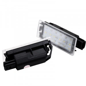 Lampi Led Dedicate Numar Inmatriculare Renault Megane 2 - Img 3