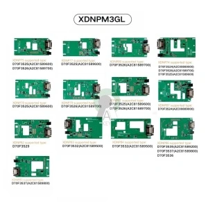 Set Adaptoare Xhorse pentru MQB pentru Key Tool Plus/ Vvdi Prog/ Multi Prog XDNPM3GL