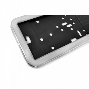 Suport numar inmatriculare din INOX, LPF 001 - Img 1