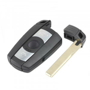 Cheie Auto cu Cip si Telecomanda BMW X1 X3 X5 Keyless Go - Img 2