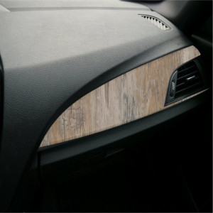 Folie Auto Colantare Trimuri, Model Lemn Rustic, 100 x 45cm - Img 1