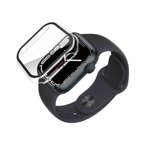 Husa invisiGUARD, All round protective Apple Watch 9, 8, 7, 6, 5, 4, 40/41mm, Transparent
