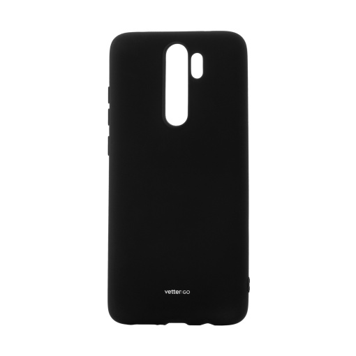Husa Xiaomi Redmi Note 8 Pro, Vetter GO, Soft Touch, Negru