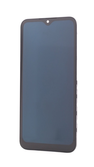 LCD Samsung Galaxy A24, A245, Negru + Rama, [OLED], Small Glass