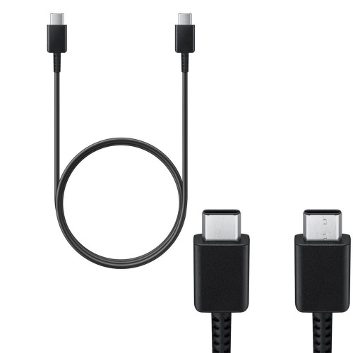 Cablu Samsung EP-DA705BBE, USB-C to USB-C, Negru OEM