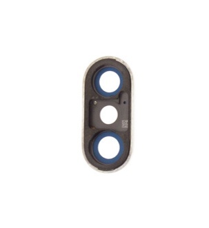Geam Camera iPhone Xs Max + Rama, Silver, disponibil pe thenx.net