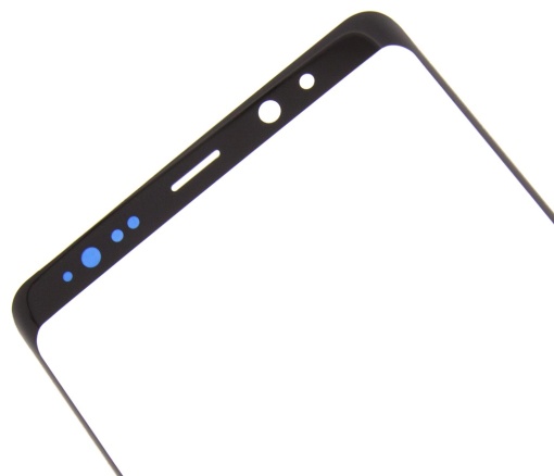 Geam Sticla + OCA Samsung Galaxy Note 8, N950, Negru, compatibil cu Samsung, disponibil pe thenx.net