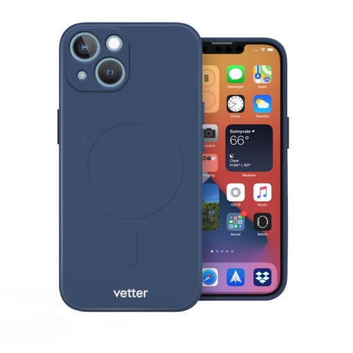 Husa iPhone 14 Plus, Soft Pro Ultra, Compatibil MagSafe, Blue