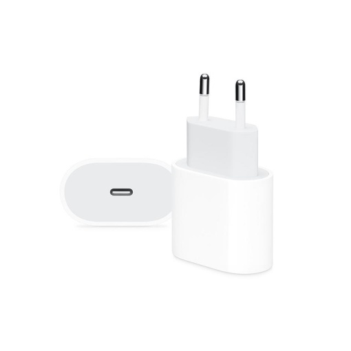 Incarcator Apple USB-C Power Adapter, MHJE3ZM/A, 20W, Alb