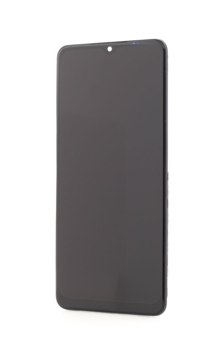 LCD Samsung Galaxy A12 SM-A127F, ALL, Negru + Rama