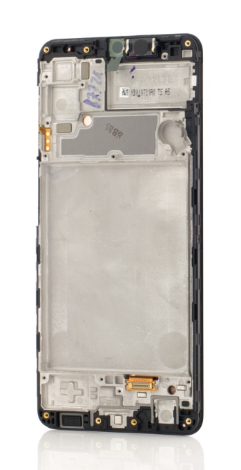 LCD Samsung Galaxy A22 4G, A225, Negru, Service Pack GH82-25944A