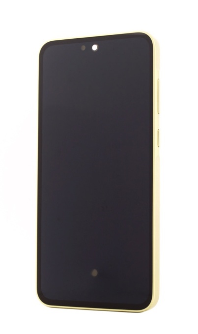 LCD Samsung Galaxy A35 5G A356 + Rama, Galben (Lemon), Service Pack GH82-34221D