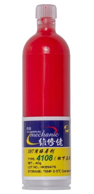 Adeziv Mechanic 4108 Rosu Glue, 40g