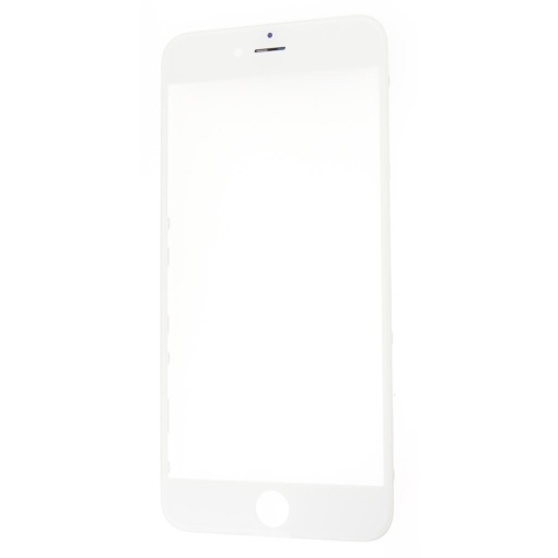 Geam Sticla + OCA iPhone 6 Plus, Complet, Alb