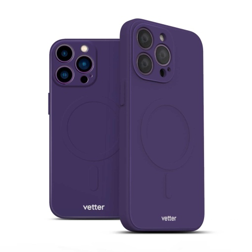 Husa iPhone 14 Pro, Soft Pro Ultra, Compatibil MagSafe, Deep Purple