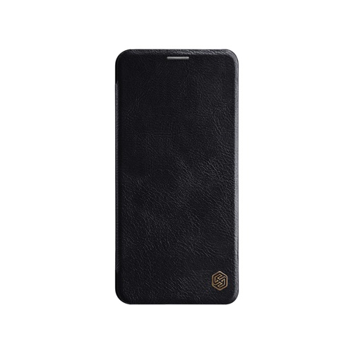 Husa Samsung Galaxy A60, Qin Leather Case, Nillkin, Negru