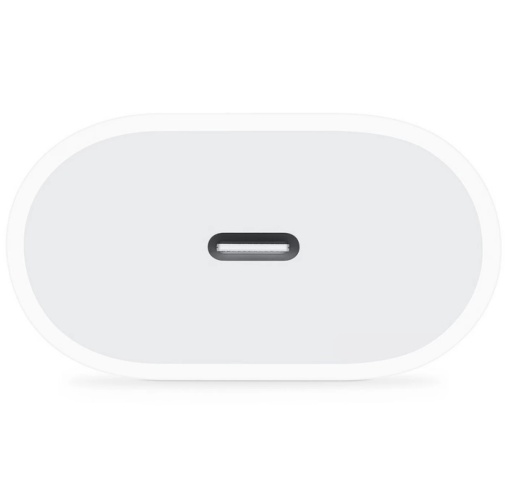 Incarcator Apple Type-C Power Adapter, MHJE3ZM/A, 20W, White