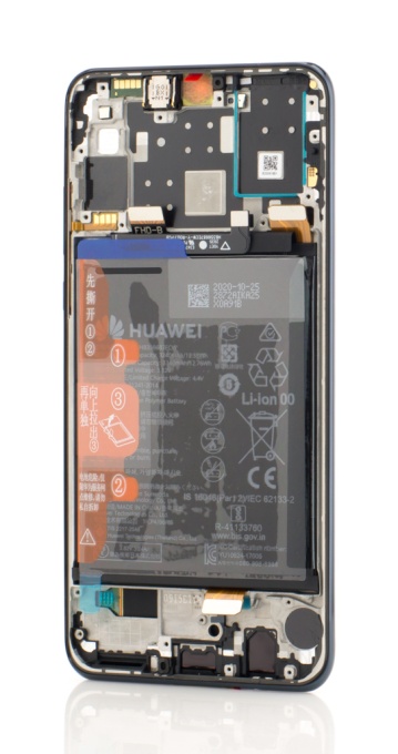 LCD Huawei P30 Lite New Edition (2020), Negru, 48 MP, Service Pack 02353FPX - Img 1