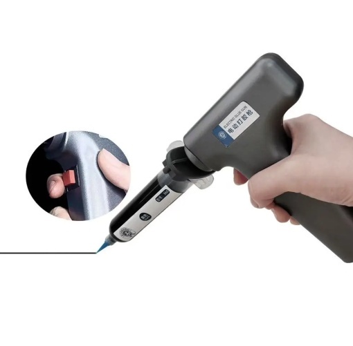 Pistol de Lipit Electric Multifunctional XUANXING 10CC/30CC Seringa, Flux Booster cu Buton si Dispensator Automat de Lipici - thenx.net_1