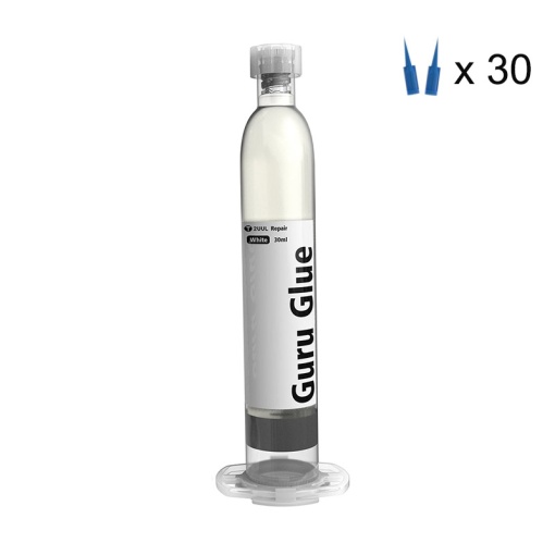 Adeziv 2UUL Guru Glue Soft Buffer pentru Reparatii Telefoane, 30ml, Alb