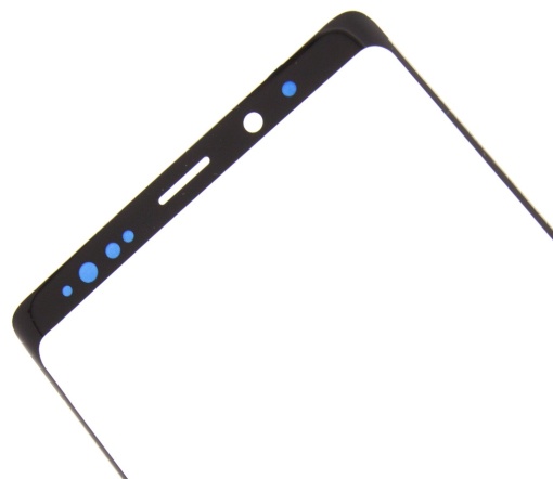 Geam Sticla + OCA Samsung Galaxy Note 9, N960, Negru, compatibil cu Samsung, disponibil pe thenx.net