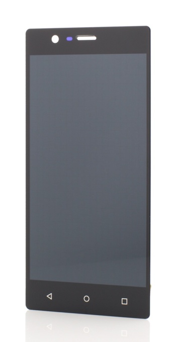 LCD Nokia 3 + Touch, Negru - pentru înlocuirea ecranului, compatibil cu Nokia, disponibil pe thenx.net