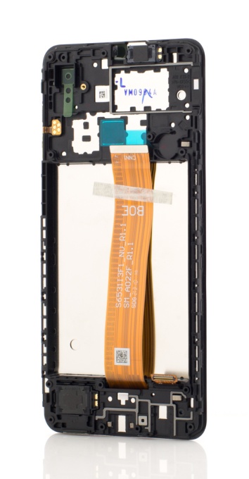 LCD Samsung Galaxy A02 SM A022F R1.1, Negru, Service Pack GH82-25249A