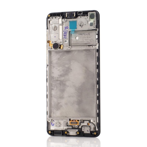 LCD Samsung Galaxy A21s, A217, Negru, Service Pack GH82-22988A
