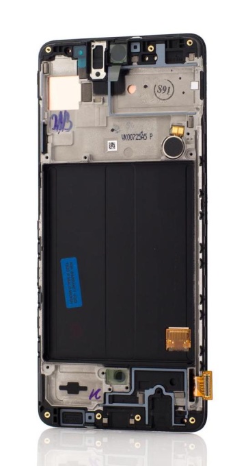LCD Samsung Galaxy A51, A515F, Negru, Service Pack GH82-21669A