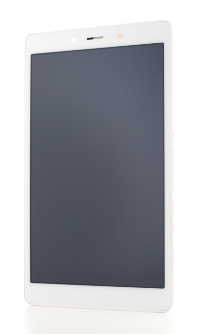 LCD Samsung Galaxy Tab A 8.0 (2019), T295, Alb + Rama