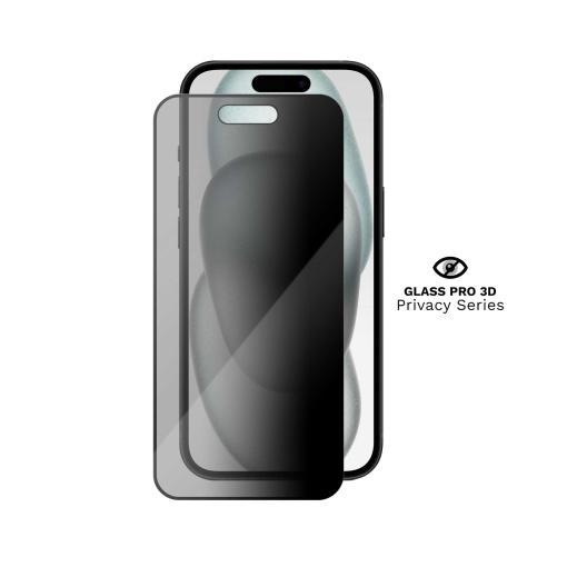 Folie iPhone 15 Plus, Edge to Edge, Privacy Series