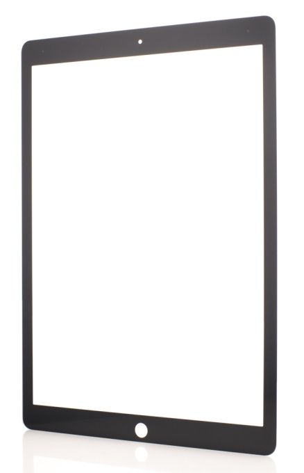 Geam Sticla + OCA iPad Pro 2, 12.9 (2017) A1670, A1671, A1821, Negru