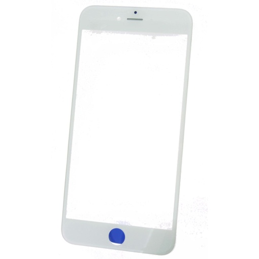 Geam Sticla + OCA iPhone 6 Plus, 5.5 + Rama, Alb, disponibil pe thenx.net