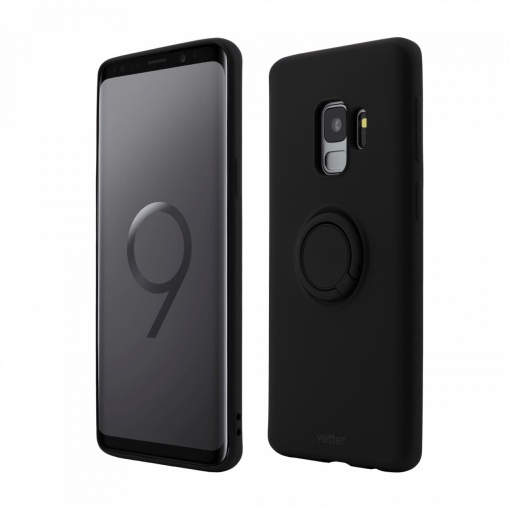 Husa Samsung Galaxy S9, Soft Pro with Magnetic iStand, Negru - Img 2
