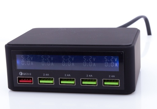 Incarcator USB Multiport WLX-818PF - 5 Porturi cu Qualcomm Quick Charge 3.0