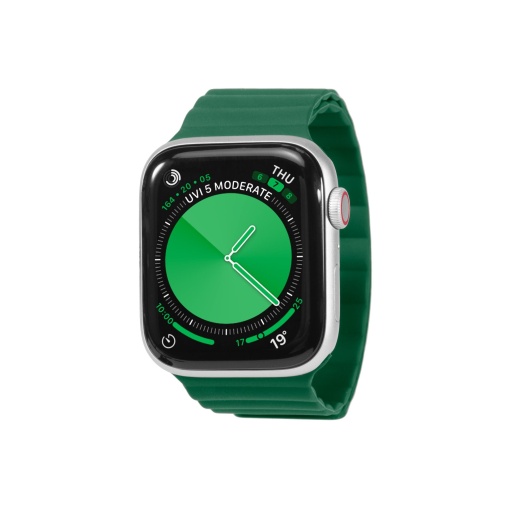 keepON, magnetic band for Apple Watch 9, 8, 7, 6, 5, 4, 38/40/41mm, Green