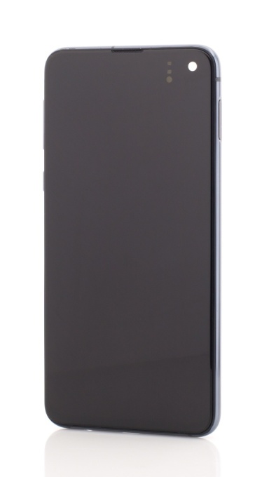 LCD Samsung Galaxy S10e, G970, Negru + Rama - Img 2