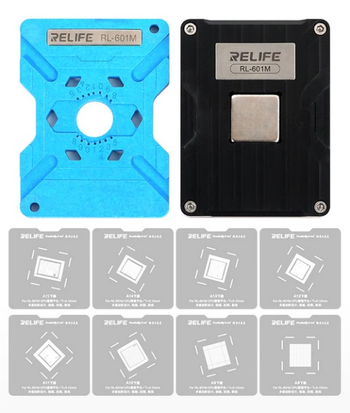 Relife RL-601M CPU iPhone Tinning Platform SET A8 to A15