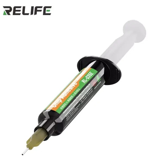 Adeziv Chip RELIFE RL-035E – Fixare Profesionala pentru Reparatii GSM, disponibil pe thenx.net
