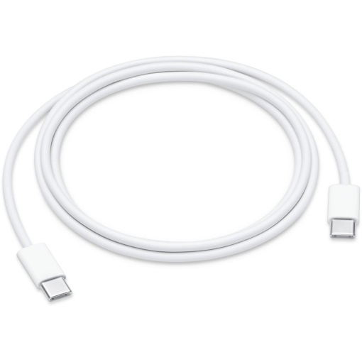 Cablu Apple USB-C to USB-C, MUF72M/A, 1m, Alb