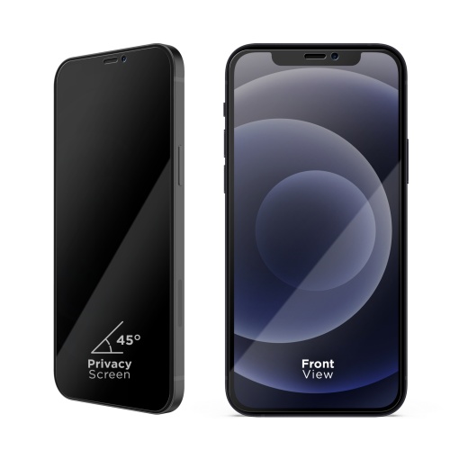 Folie iPhone 12 mini, Edge to Edge, Privacy Series