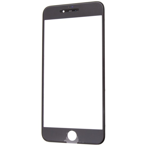 Geam Sticla + OCA iPhone 6s Plus, Complet, Negru