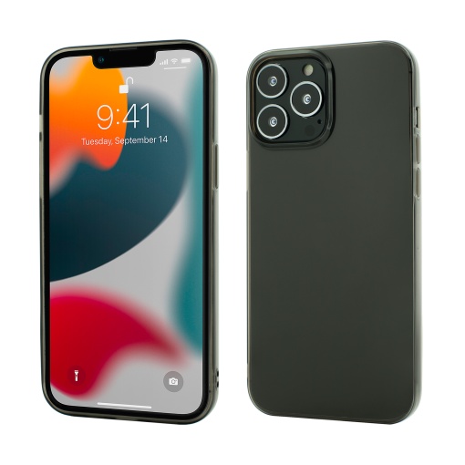Husa iPhone 13 Pro Max, Vetter GO, Soft Touch Slim, Negru