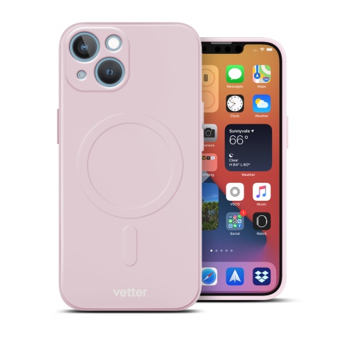 Husa iPhone 14 Plus, Soft Pro Ultra, Compatibil MagSafe, Roz