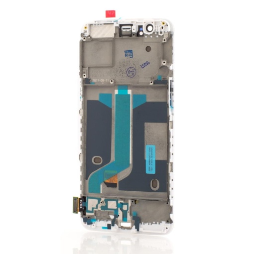 LCD OnePlus 5, Complet, Alb, [OLED]