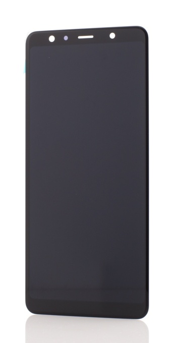 LCD Samsung Galaxy A7 (2018) A750, Negru, Service Pack GH96-12078A - Img 2