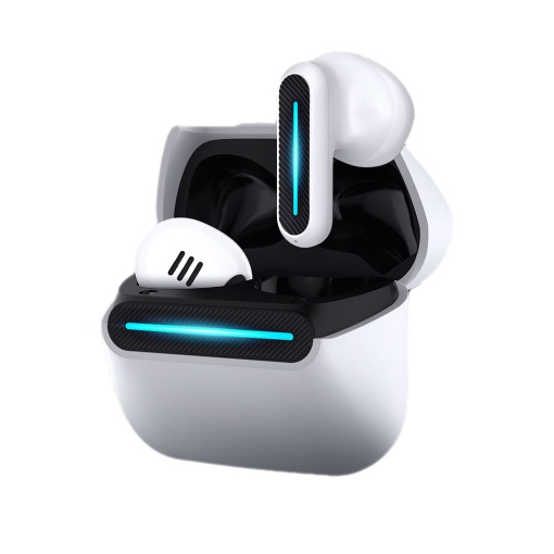 EchoWi, Wireless Headphones, Bluetooth 5.0, in-Ear Headset, Alb