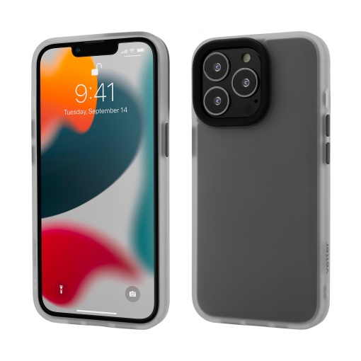 Husa iPhone 13 Pro Max, Clip-On Hybrid, Shockproof Soft Edge and Rigid Back Cover, Alb