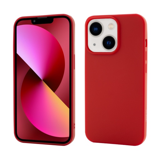 Husa iPhone 13, Vetter GO, Soft Touch, Rosu